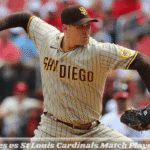 Padres vs St Louis Cardinals Match Player Stats