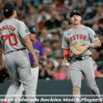 Red Sox vs Colorado Rockies Match Player Stats