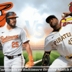St. Louis Cardinals vs Baltimore Orioles Match Player Stats