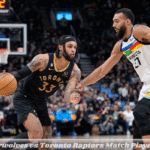 Timberwolves vs Toronto Raptors Match Player Stats