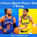Pacers vs Knicks Match Player Stats
