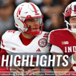 Nebraska Cornhuskers Football vs Indiana Hoosiers Football Match Player Stats