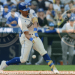 Seattle Mariners vs Oakland Athletics Match Player Stats