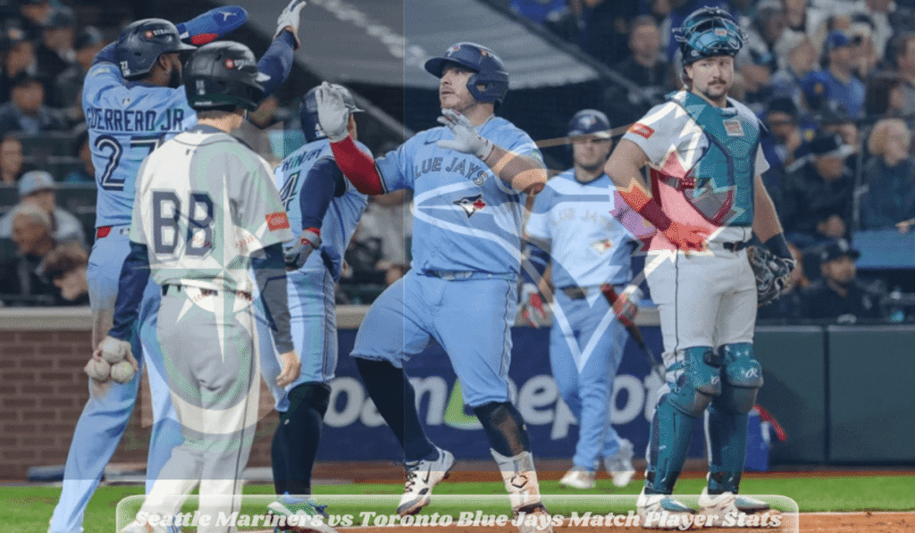 Seattle Mariners vs Toronto Blue Jays Match Player Stats
