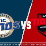 Kia Tigers vs NC Dinos Match Player Stats
